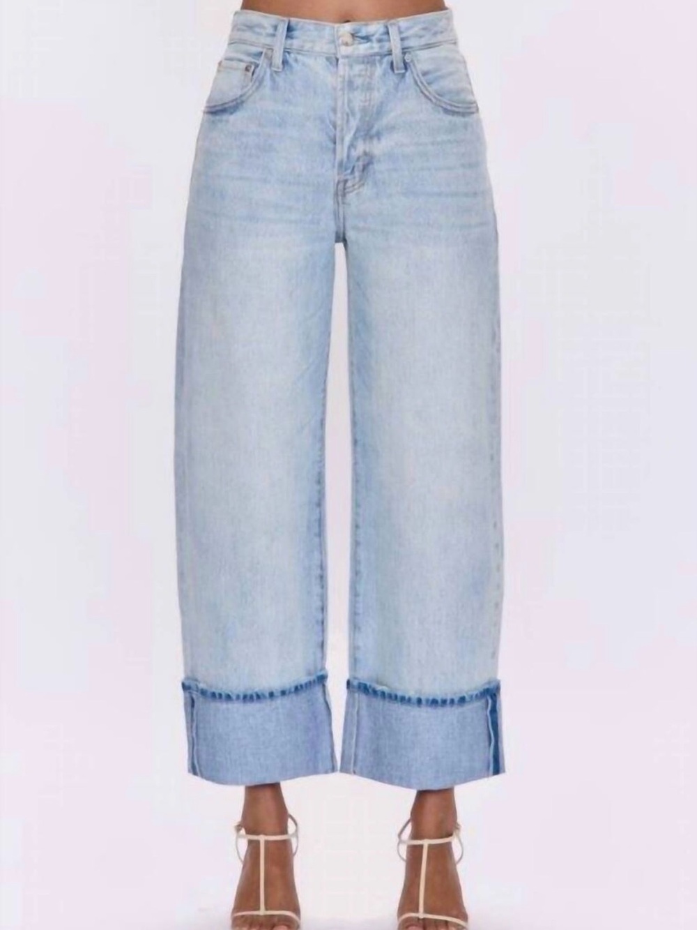 Pistola Ryder Straight Leg cuffed Jeans Sunrise size 26
